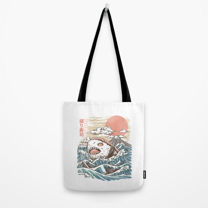Sharkiri Sushi Tote Bag Gallery Image 2