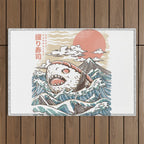 Sharkiri Sushi Outdoor Rug Gallery Image 1