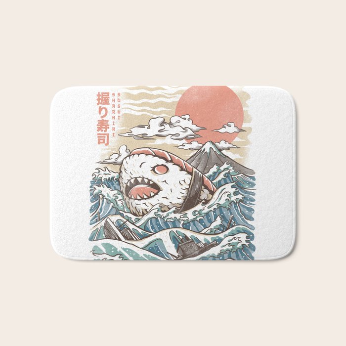 Sharkiri Sushi Bath Mat Gallery Image 1