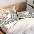 Sharkiri Sushi Pillow Sham Gallery Image 2
