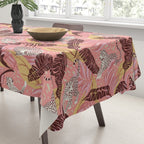 Leopard Crush Pink Tablecloth Gallery Image 3