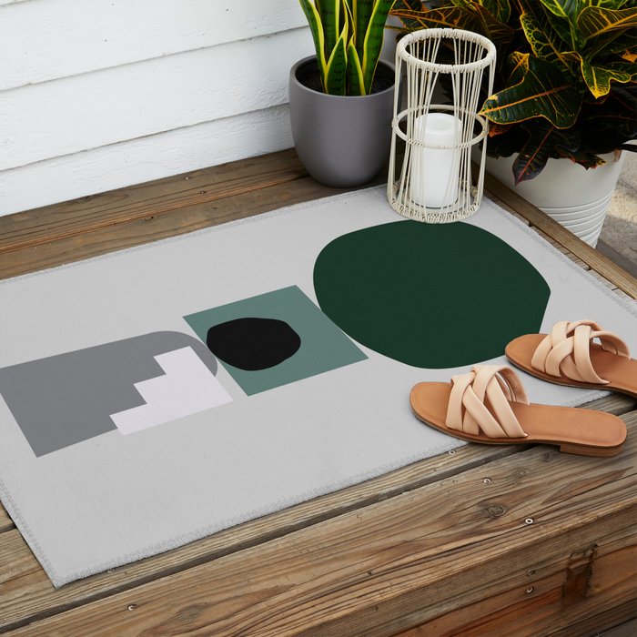 Shape study #3 - Stackable Collection Outdoor Rug Gallery Image 2
