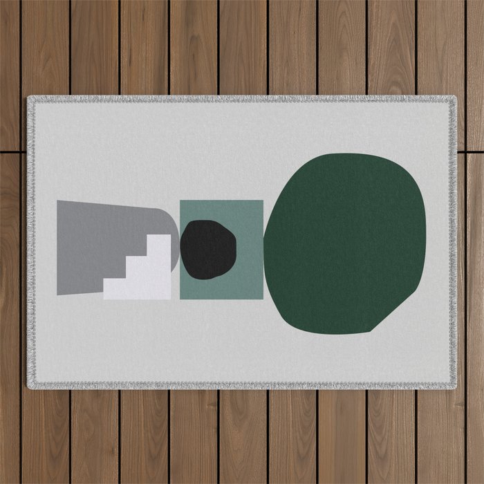 Shape study #3 - Stackable Collection Outdoor Rug Gallery Image 1