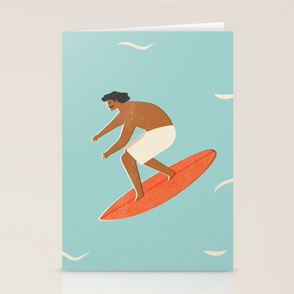 Mexican Surfer Stationery Card Gallery Image 2