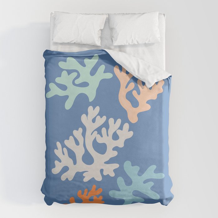 Coral Reef fragments Duvet Cover Gallery Image 6
