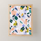 TERRAZZO BRUSHSTROKES Mini Art Print Gallery Image 1