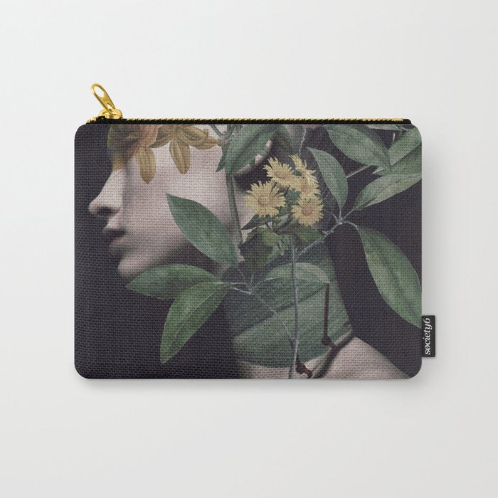 Lady Portrait Carry All Pouch Gallery Image 1