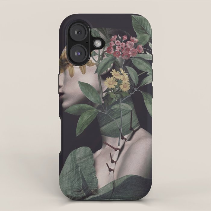 Lady Portrait iPhone Case Gallery Image 1