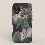 Lady Portrait iPhone Case Gallery Image 1