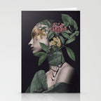 Lady Portrait Stationery Card Gallery Image 2