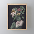 Lady Portrait Mini Art Print Gallery Image 1