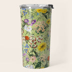Vintage Floral Garden Travel Mug Gallery Image 2