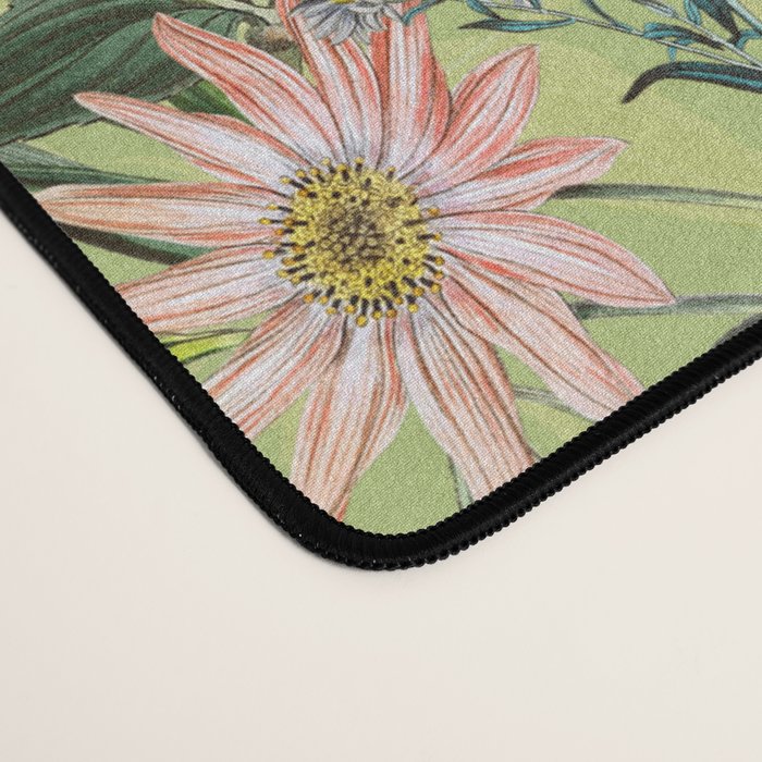 Vintage Floral Garden Desk Mat Gallery Image 4