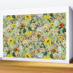 Vintage Floral Garden Wall Mural Gallery Image 2