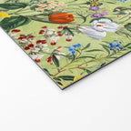 Vintage Floral Garden Welcome Mat Gallery Image 2