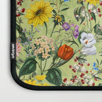 Vintage Floral Garden Laptop Sleeve Gallery Image 3