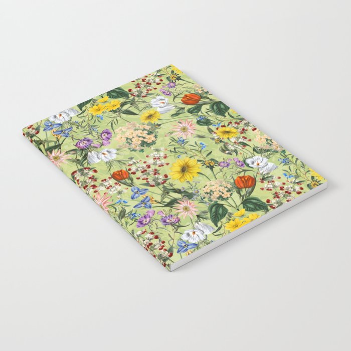 Vintage Floral Garden Notebook Gallery Image 1