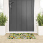 Vintage Floral Garden Welcome Mat Gallery Image 3