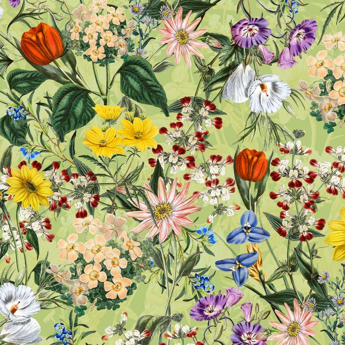Vintage Floral Garden Coffee Mug Gallery Image 2