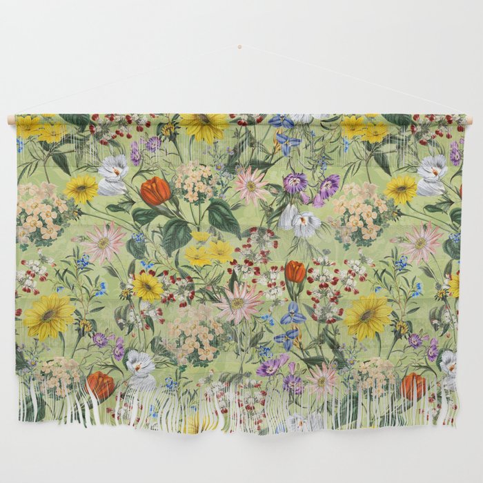 Vintage Floral Garden Wall Hanging Gallery Image 1