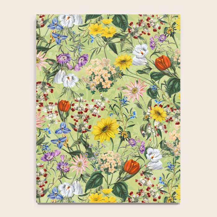 Vintage Floral Garden Notebook Gallery Image 4