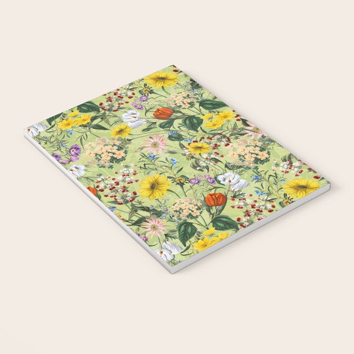 Vintage Floral Garden Notebook Gallery Image 3