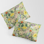 Vintage Floral Garden Pillow Sham Gallery Image 3