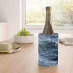 Marbled Waves of Blue Wine Chiller Gallery Image 4