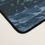 Marbled Waves of Blue Desk Mat Gallery Image 4