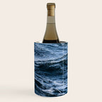 Marbled Waves of Blue Wine Chiller Gallery Image 2
