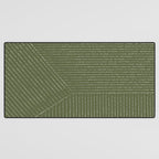 Lines (Moss Green) Desk Mat Gallery Image 3