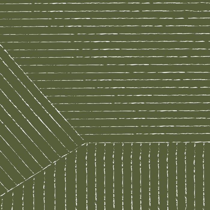 Lines (Moss Green) Coffee Mug Gallery Image 2