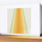 Tropical Palette Stripes Wall Mural Gallery Image 2