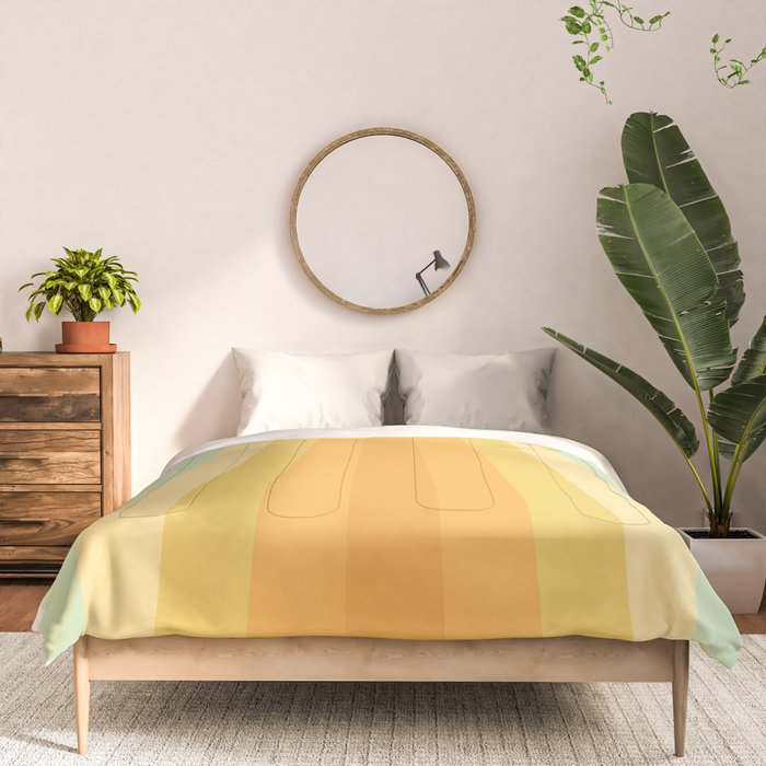 Tropical Palette Stripes Comforter Gallery Image 3