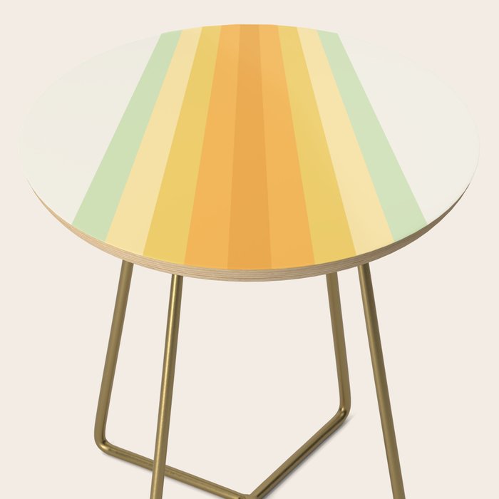 Tropical Palette Stripes Side Table Gallery Image 2