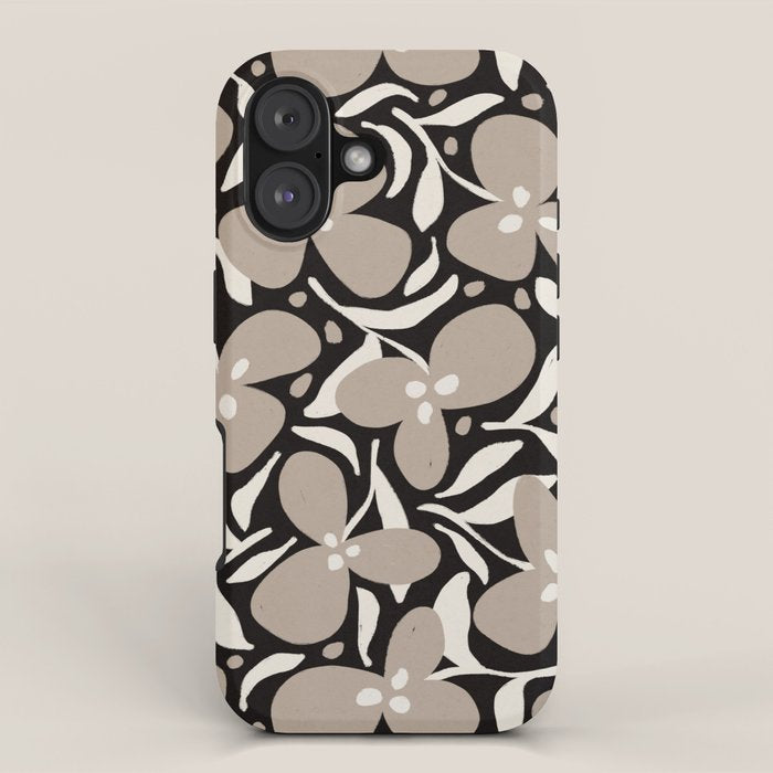 Lazy Florals #1 iPhone Case Gallery Image 1