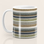 serape southwest stripe - muted natural tones Coffee Mug Gallery Image 3