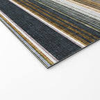 serape southwest stripe - muted natural tones Welcome Mat Gallery Image 2