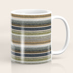 serape southwest stripe - muted natural tones Coffee Mug Gallery Image 1