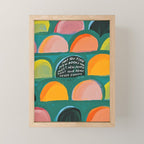 Meet New Books, Meet New People - Book Lover Art Mini Art Print Gallery Image 1
