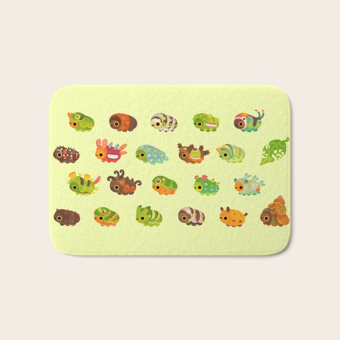 Caterpillar Bath Mat Gallery Image 1