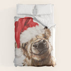 Christmas Highland Cow Duvet Cover Gallery Image 6