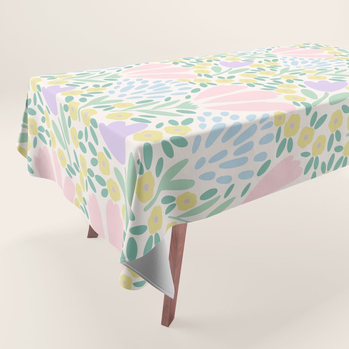 Sweet Flower Field  Tablecloth Gallery Image 1