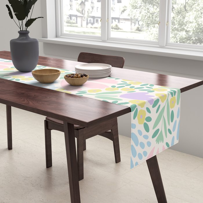 Sweet Flower Field  Table Runner Gallery Image 2