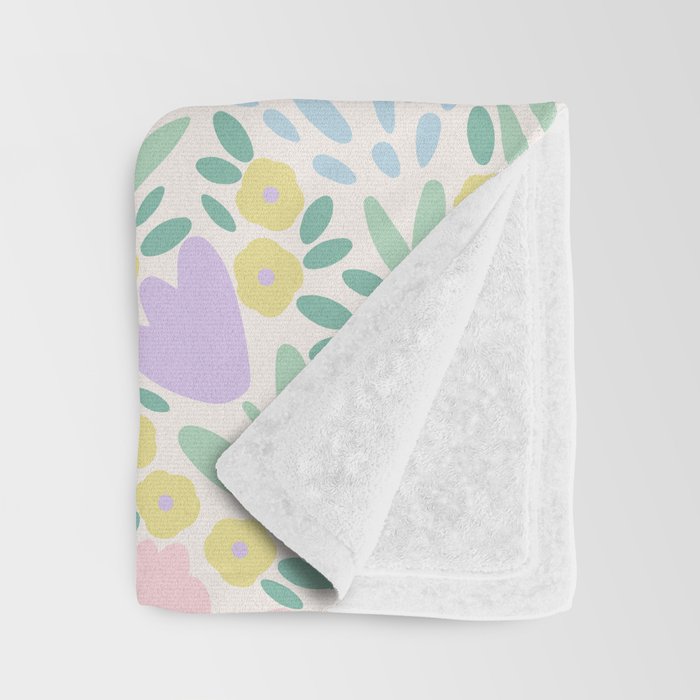 Sweet Flower Field  Throw Blanket Gallery Image 3