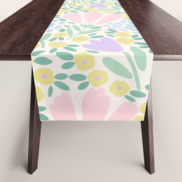 Sweet Flower Field  Table Runner Gallery Image 1