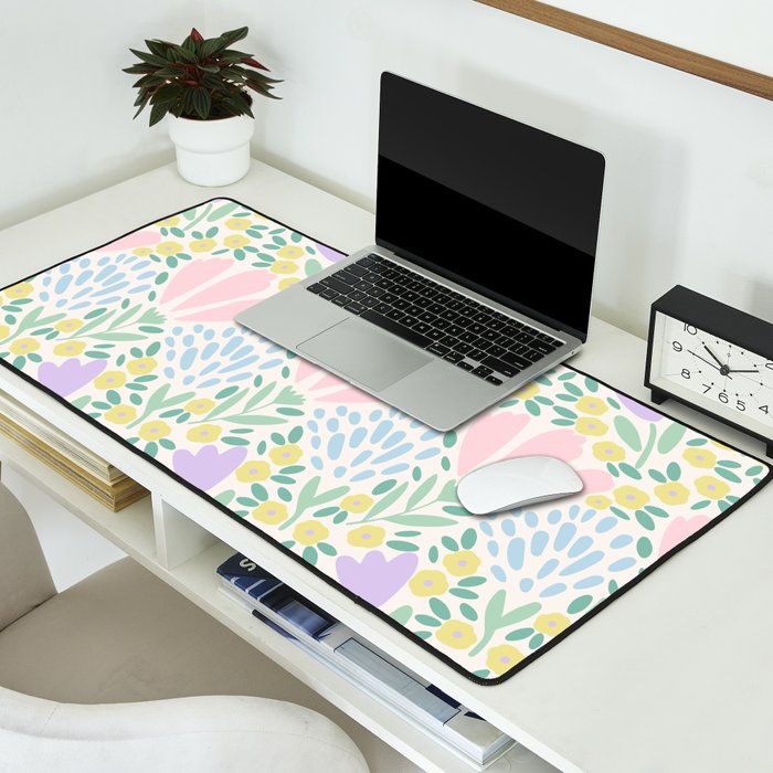 Sweet Flower Field  Desk Mat Gallery Image 2