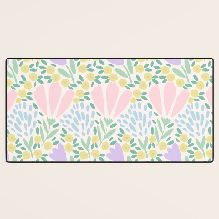 Sweet Flower Field  Desk Mat Gallery Image 3