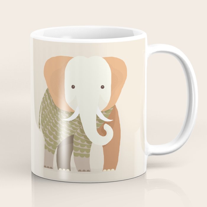 Whimsical Elephant Coffee Mug Gallery Image 1