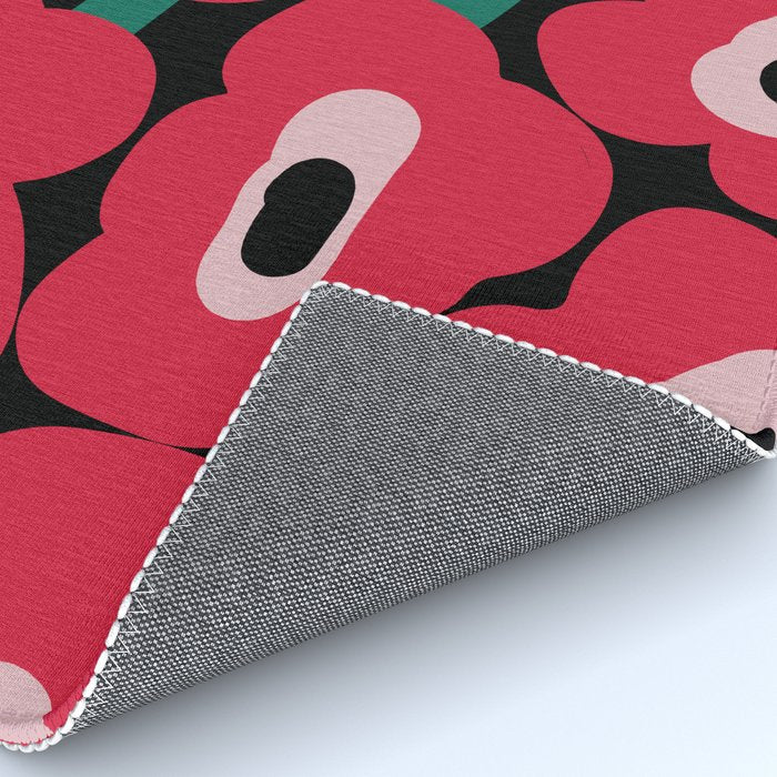 poppy dream night  Rug Gallery Image 4